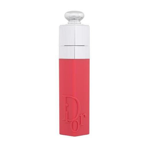 Christian Dior dior addict lip tint rossetto idratante semi-opaco con formula naturale 5 ml tonalità 451 natural coral