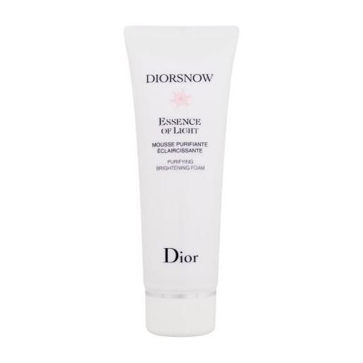 Christian Dior diorsnow essence of light purifying brightening foam schiuma detergente illuminante 110 g per donna