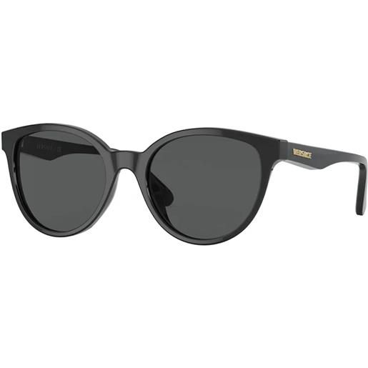 Versace kids 4427u gb1/87 rotondi - occhiali da sole bambino nero