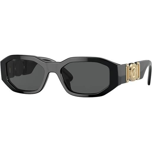 Versace kids 4429u gb1/87 geometrici - occhiali da sole bambino nero