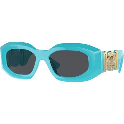 Versace ve4425u 543987 geometrici - occhiali da sole uomo azzurro