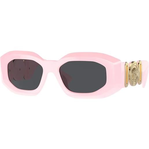 Versace ve4425u 544087 geometrici - occhiali da sole uomo rosa