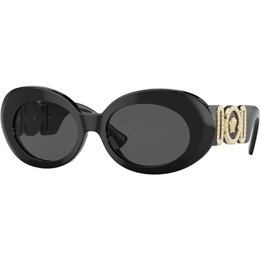 Versace ve4426bu gb1/87 ovali - occhiali da sole donna nero