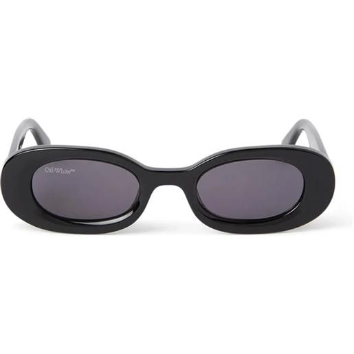 Off White amalfi ovali - occhiali da sole unisex nero