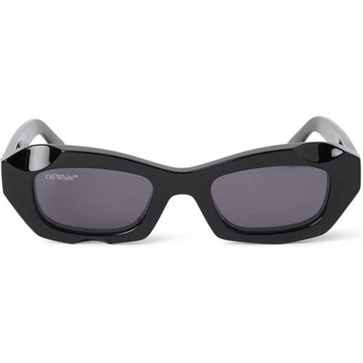 Off White venezia oeri092 1007 black cat-eye - occhiali da sole unisex nero