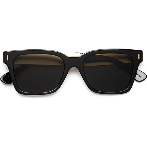Retrosuperfuture america francis x77 squadrati - occhiali da sole unisex nero