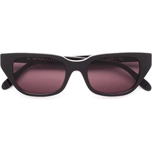 Retrosuperfuture cento bd3 cat-eye - occhiali da sole unisex bordeaux