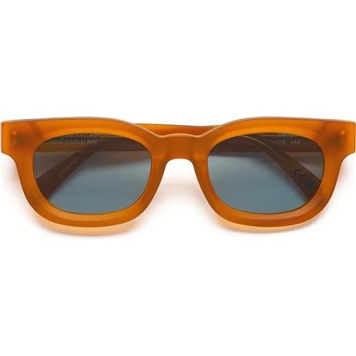 Retrosuperfuture sempre clay heo ovali - occhiali da sole unisex arancione