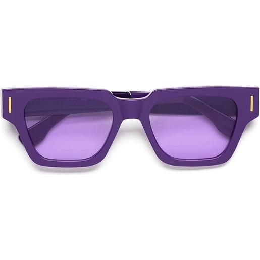 Retrosuperfuture storia francis go2 squadrati - occhiali da sole unisex viola