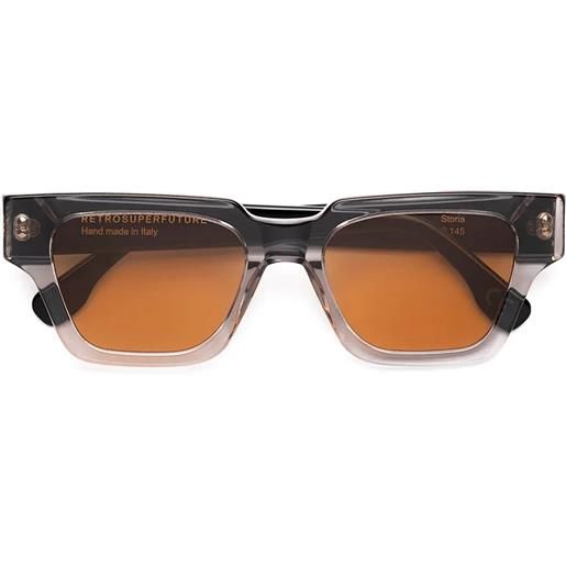 Retrosuperfuture storia stilo fg5 squadrati - occhiali da sole unisex multicolor