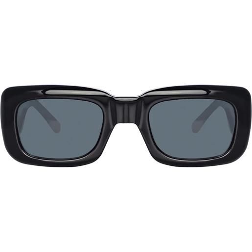 The Attico marfa attico3 c1 rettangolari - occhiali da sole unisex nero