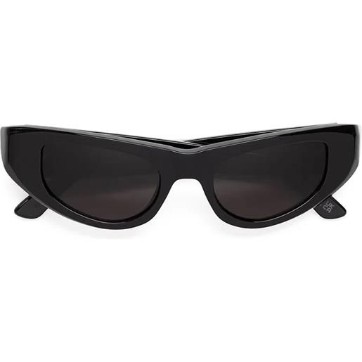 Marni netherworld moa cat-eye - occhiali da sole nero