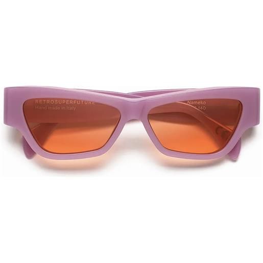 Retrosuperfuture nameko harajuko kue cat-eye - occhiali da sole rosa