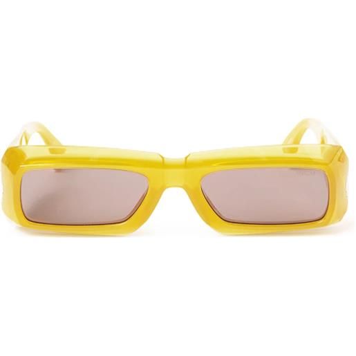 Marcelo Burlon county of milan ceri01i maqui 1807 yellow - occhiali da sole unisex gialli