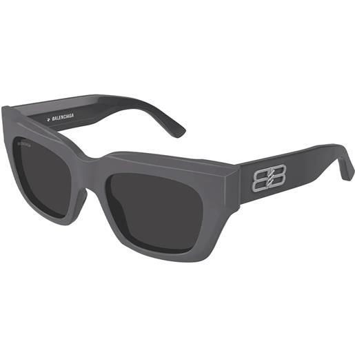 Balenciaga bb0234s 003 squadrati - occhiali da sole donna grigio