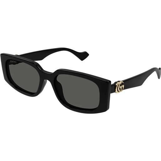 Gucci gg1534s 001 black grey - occhiali da sole donna neri