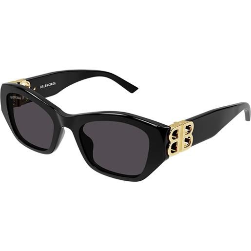 Balenciaga bb0311sk 001 cat-eye - occhiali da sole nero