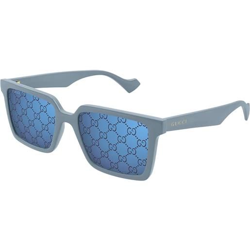 Gucci gg1540s 003 light blue - occhiali da sole uomo azzurri