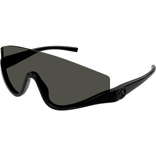 Gucci gg1650s 001 black grey - occhiali da sole donna neri