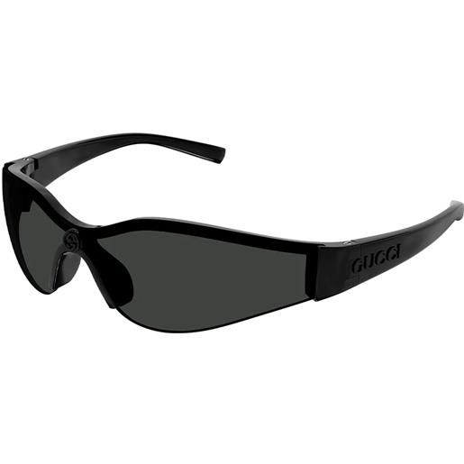 Gucci gg1651s 001 black grey - occhiali da sole donna neri
