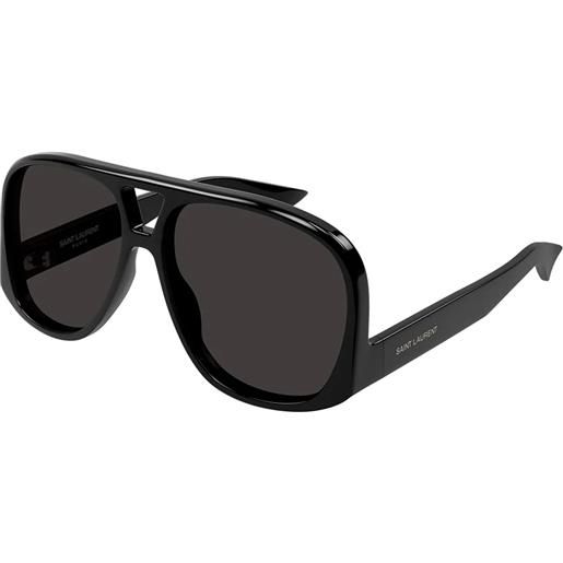 Saint Laurent sl 652 solace 001 black - occhiali da sole donna neri