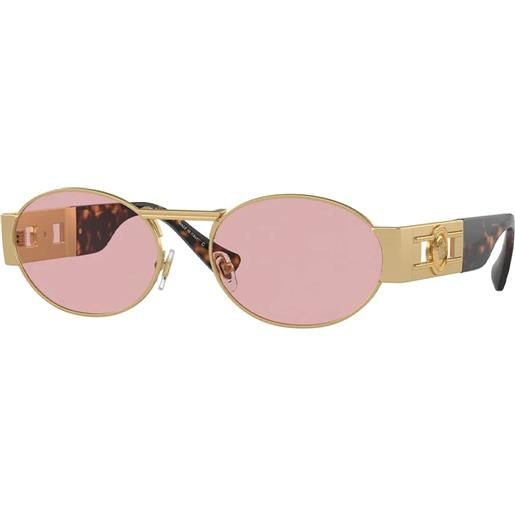 Versace 2264 sole 100284 oro - occhiali da sole unisex oro