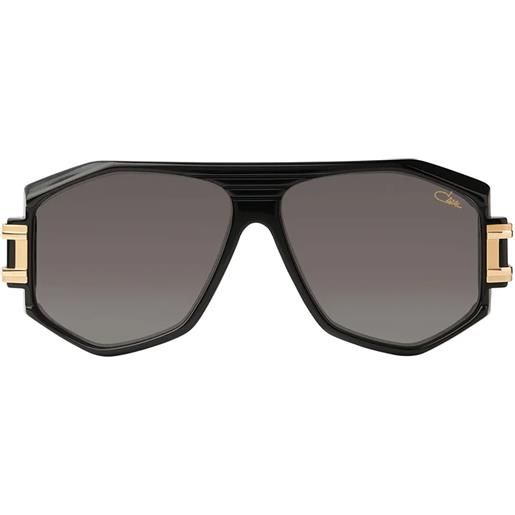 Cazal 163/3 001 aviator - occhiali da sole unisex nero oro