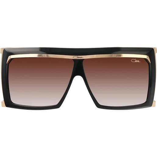 Cazal 300 001 limited edition mascherina - occhiali da sole unisex nero oro