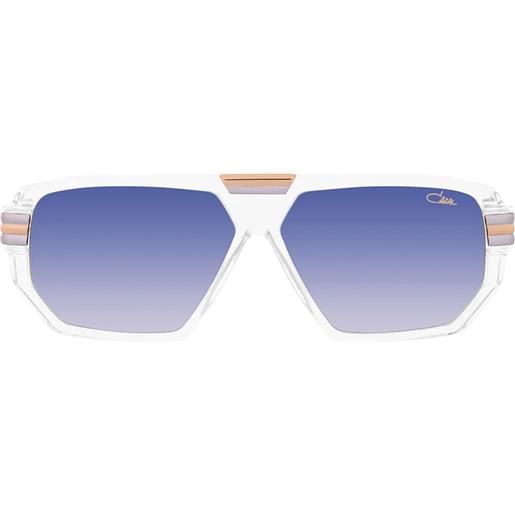 Cazal 8045 002 navigator - occhiali da sole unisex trasparenti