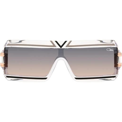 Cazal 856 003 mascherina - occhiali da sole unisex trasparenti