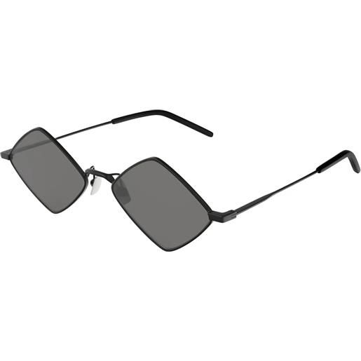 Saint Laurent lisa sl 302 002 geometrici - occhiali da sole unisex neri