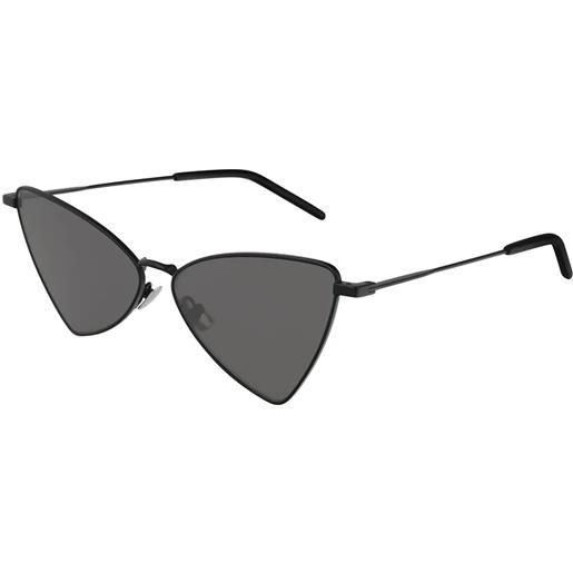 Saint Laurent jerry sl 303 002 geometrici - occhiali da sole unisex nero