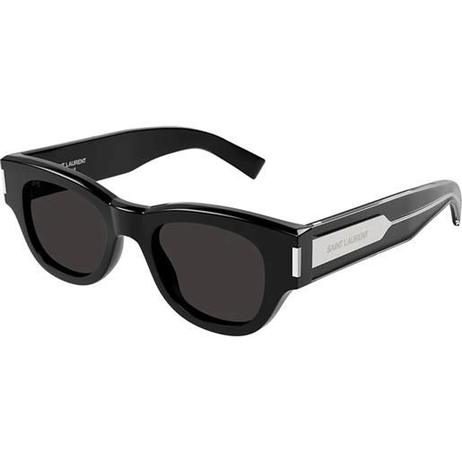Saint Laurent sl 573 001 cat-eye - occhiali da sole donna neri