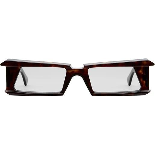 Kuboraum maske x21 ts geometrici - occhiali da sole tartarugati