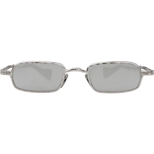 Kuboraum maske z18 si rettangolari - occhiali da sole argento