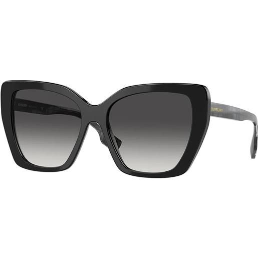 Burberry tamsin be4366 39808g cat-eye - occhiali da sole donna nero