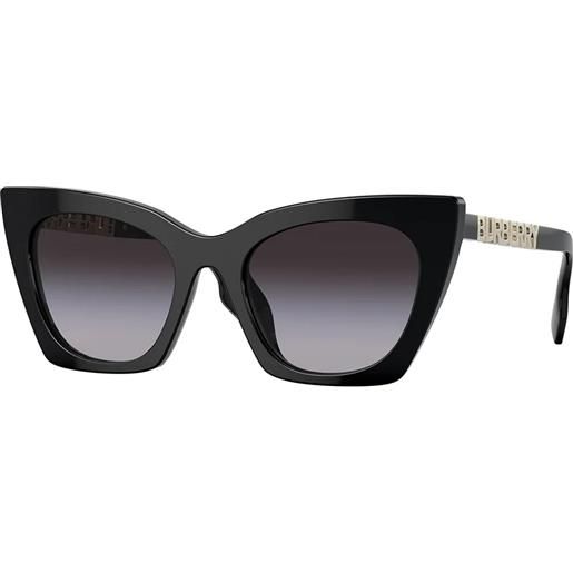 Burberry marianne be4372u 30018g cat-eye - occhiali da sole donna nero