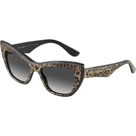 Dolce & Gabbana dg4417 31638g cat-eye - occhiali da sole donna multicolor