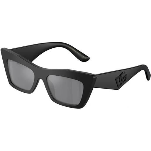 Dolce & Gabbana dg4435 25256g cat-eye - occhiali da sole donna nero