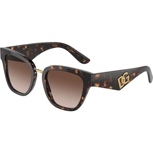 Dolce & Gabbana dg4437 502/13 farfalla - occhiali da sole donna havana