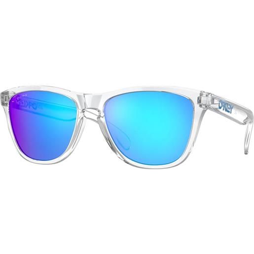 Oakley frogskins oo9013 9013d0 squadrati - occhiali da sole unisex trasparente