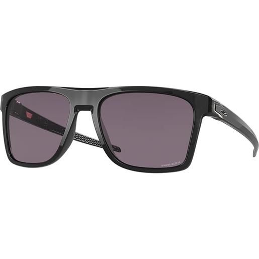 Oakley leffingwell oo9100 910001 squadrati - occhiali da sole uomo nero