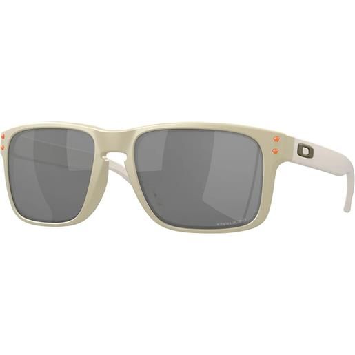 Oakley holbrook oo9102 9102y1 squadrati - occhiali da sole uomo sabbia
