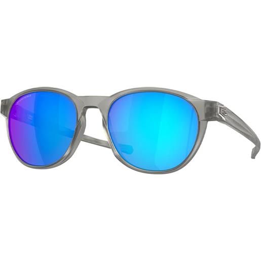 Oakley reedmace oo9126 912603 rotondi - occhiali da sole uomo grigio