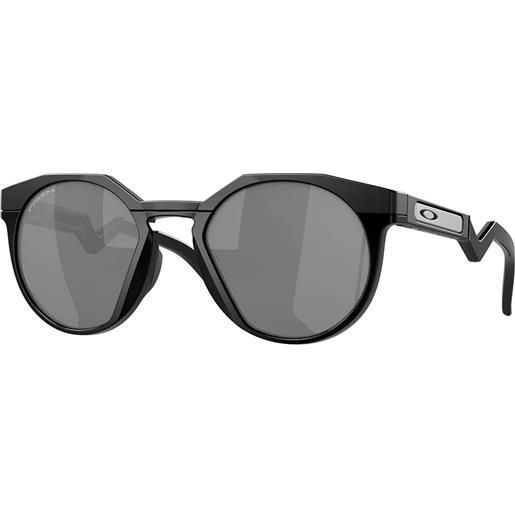 Oakley hstn oo9242 924201 rotondi - occhiali da sole uomo nero opaco