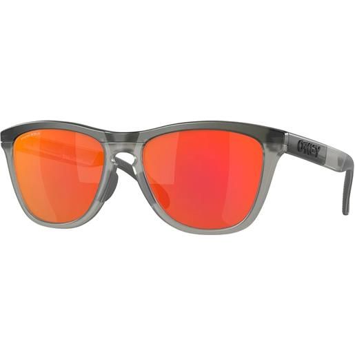 Oakley frogskins range oo9284 928401 squadrati - occhiali da sole uomo grigio