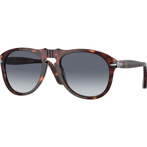 Persol po0649 24/86 aviator - occhiali da sole uomo havana