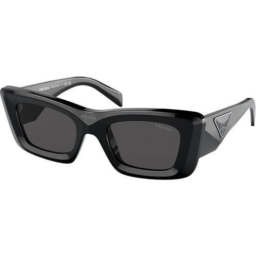 Prada pr13zs 1ab5s0 cat-eye - occhiali da sole donna nero