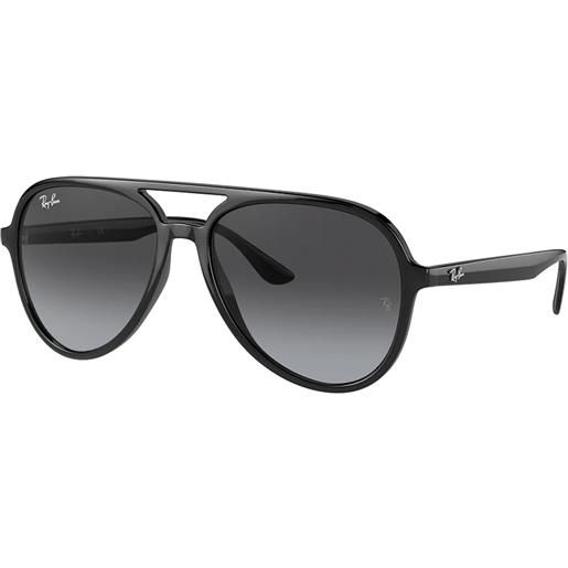 Ray-Ban rb4376 601/8g aviator - occhiali da sole unisex nero