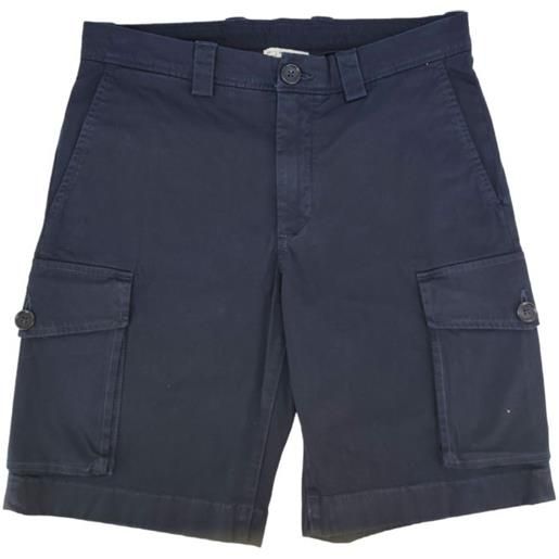 WOOLRICH pantaloncini classic cargo uomo melton blue